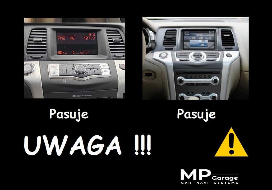 Nissan Murano Radio Android CarPlay/AA Qled 4G LTE Montaż