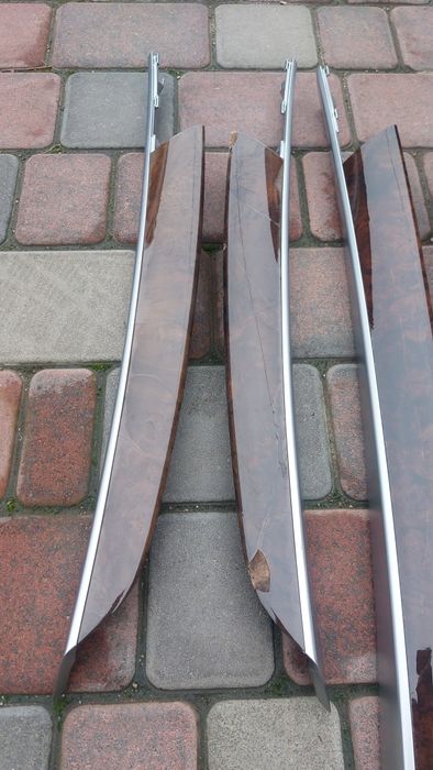 Декор салону BMW X5 E70, дерево хром, вставки салону, салон пластик