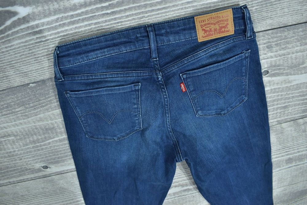 Levis 711 Skinny Damskie Spodnie Jeansowe Jeansy W28 L32