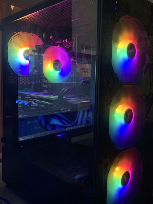 Игровой ПК i5-10400f rx580 8gb 16gb ddr4 240gb ssd 1tb hdd