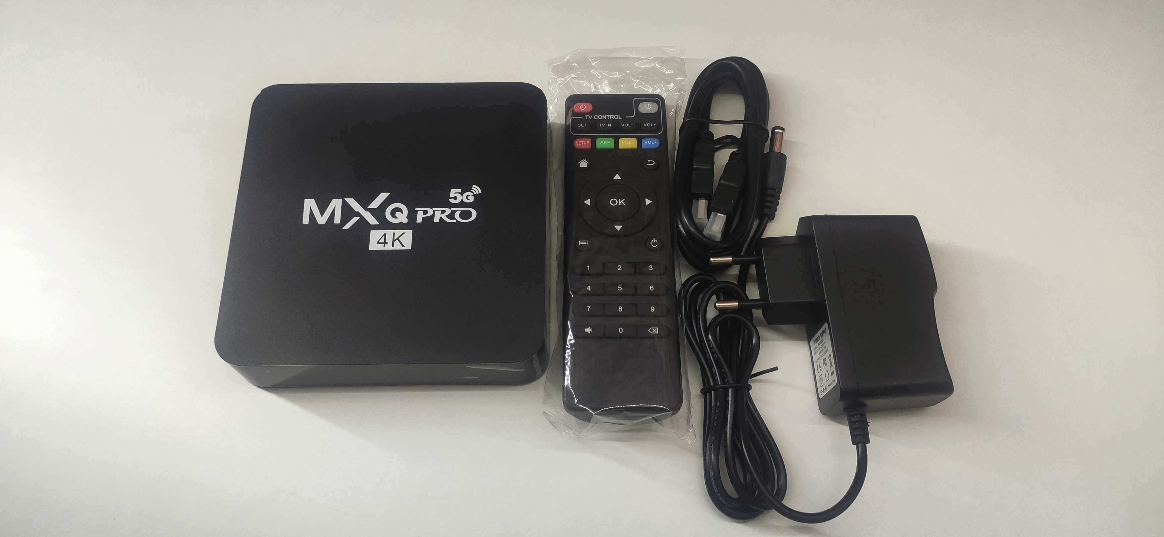 Fabrycznie Nowy MXQ Pro 4K Smart TV BOX Android HDMI WIFI KODI