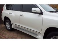 Toyota Land Cruiser Prado 150 Молдинг дверей дизайн 2013-2017 Чорний