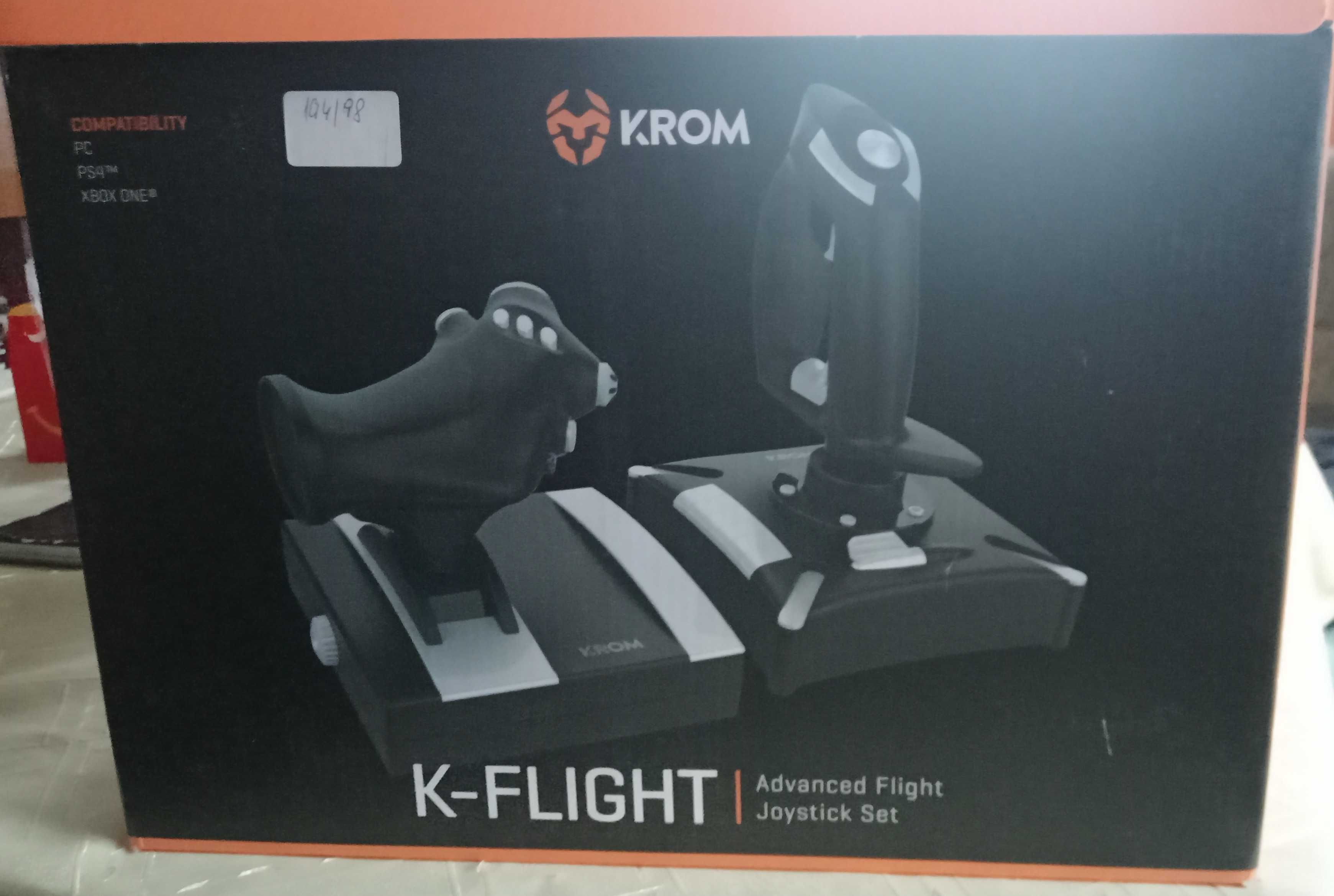 Kontroler lotu KromK-Flight Pc,ps4,xbox