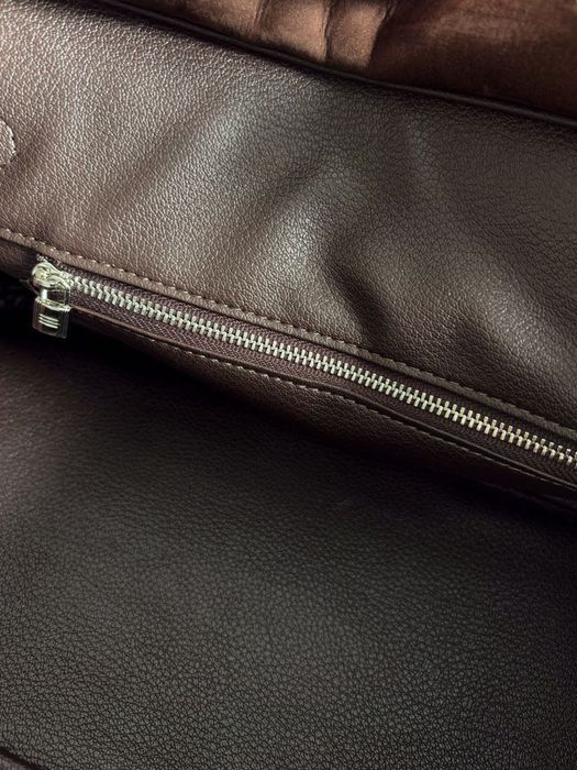 Сумка Hermes Birkin 30 замша | шоколадна, коричнева | срібна фурнітура