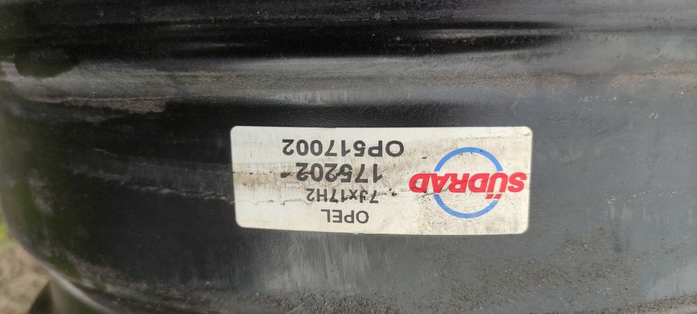 Felgi stalowe Opel 17" 5x120 et41 8N możliwa wysyłka+
