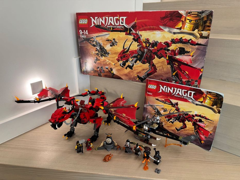 Aktualne. LEGO Ninjago 70653 Firstbourne KOMPLET + pudełko