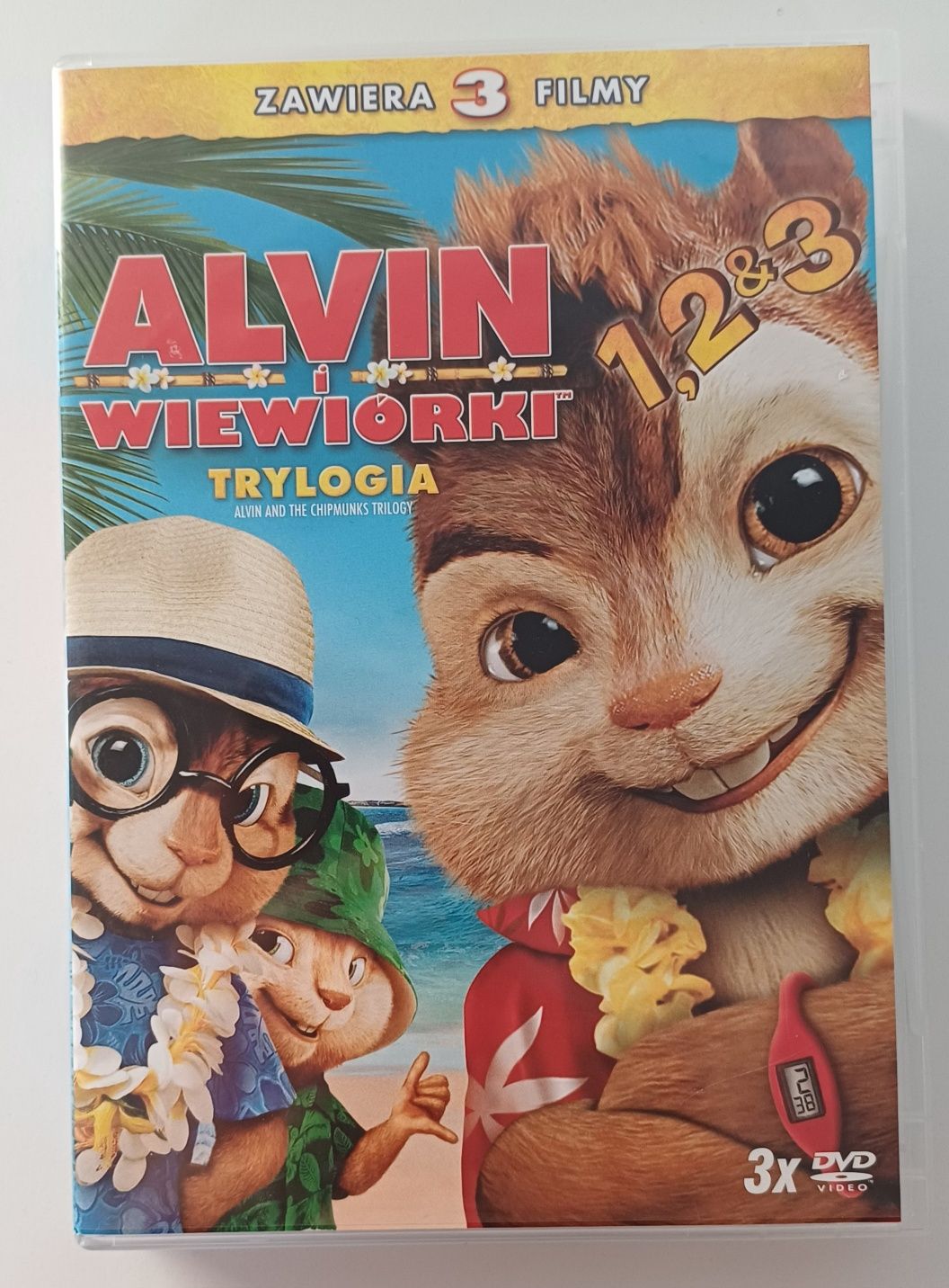 Alvin i wiewiórki Trylogia 3xDVD