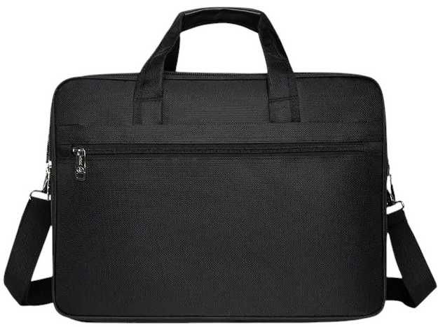 Torba na laptopa czarna 41/30/18/47 cm pogrubiony Oxford duża trwała