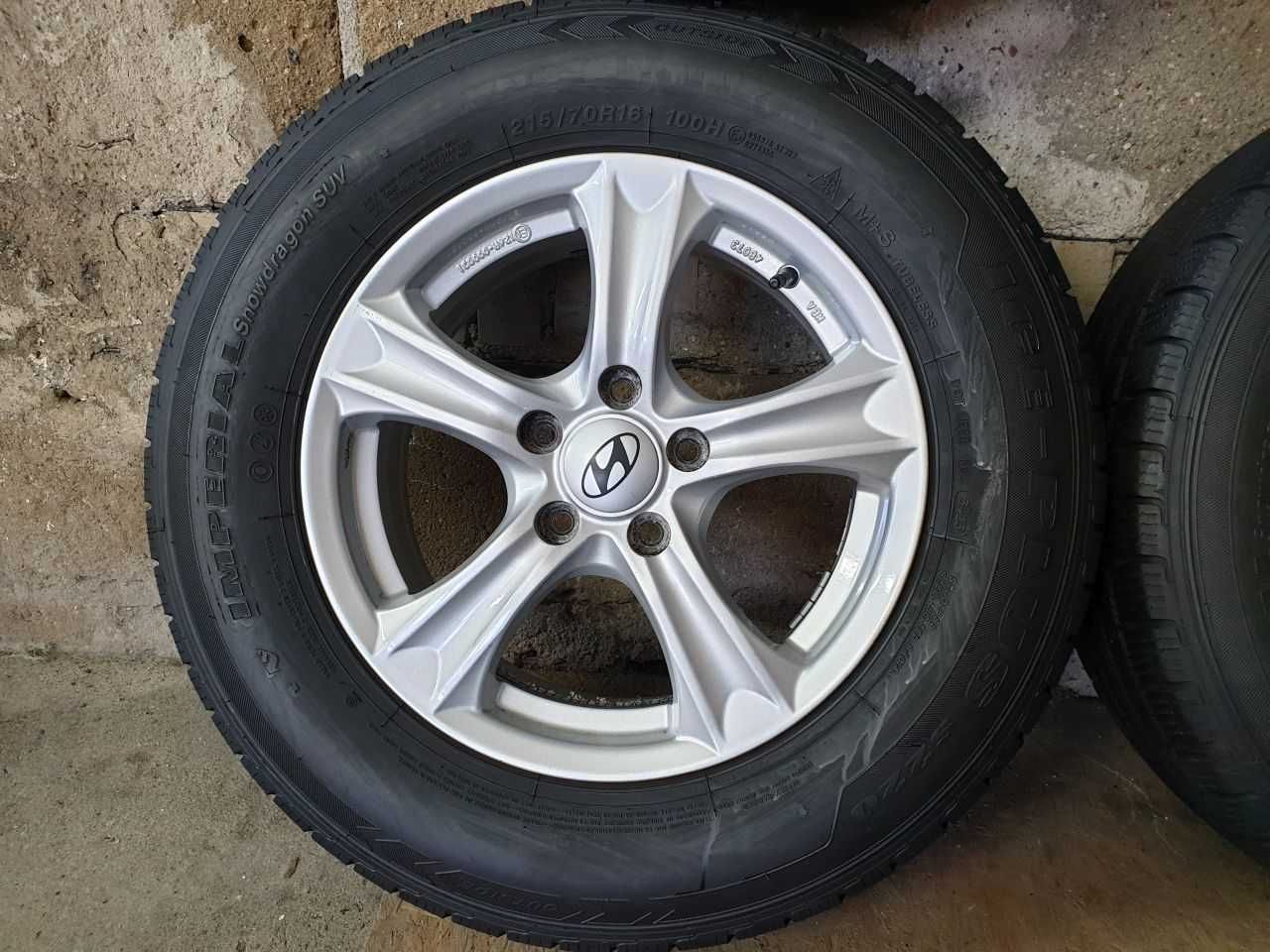 Felgi aluminiowe Hyundai Kia Mitsubishi R16 5x114,3 6,5JX16H2 ET 45