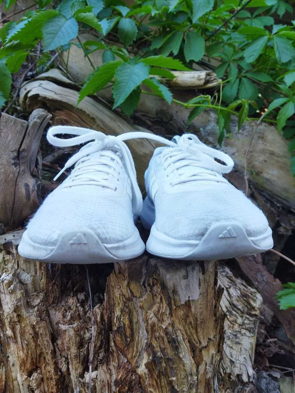 38,5р. белые кроссовки Adidas Runfalcon 3 кросівки для бігу білі