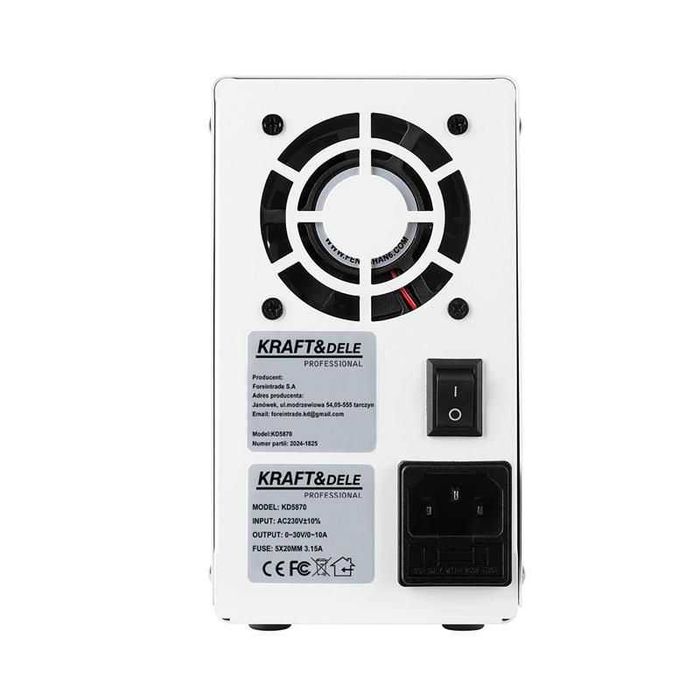 ZASILACZ LABORATORYJNY nowoczesny regulowany KD5870