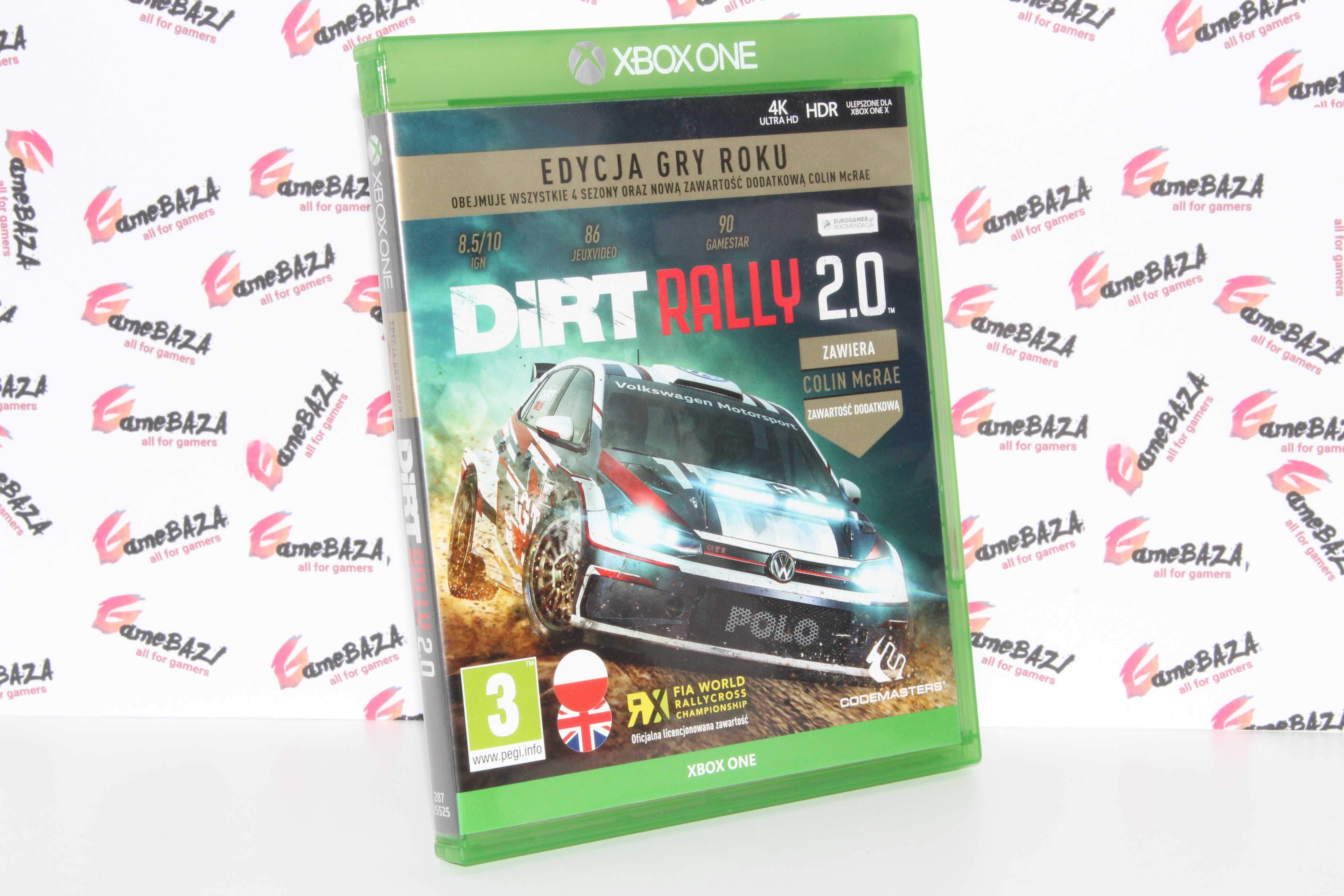 Dirt Rally 2.0 Edycja Gry Roku Xbox One PL GameBAZA