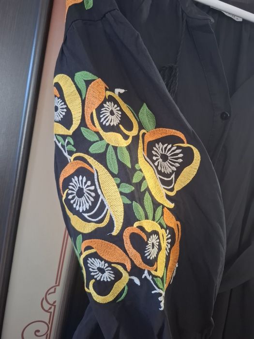 Вишиванка сукня чорного кольору