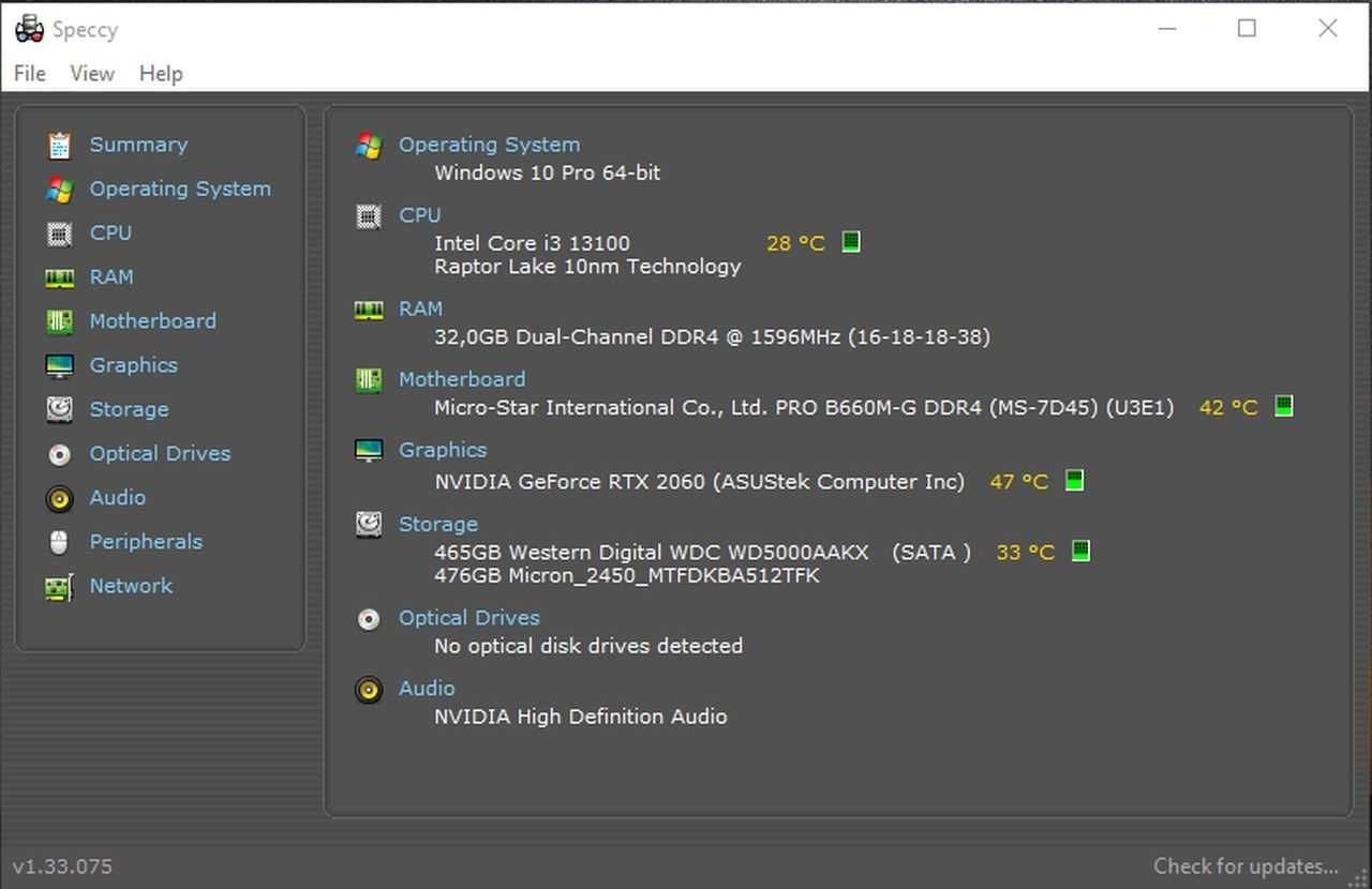 INTEL 13th B660, RTX 2060 nVidia, cpu 13100f, 32 GB, NVMe 512 GB, 700W