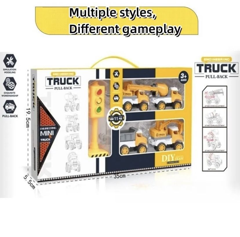 Pack de carros de construcao