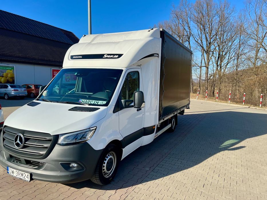 Mercedes-Benz Sprinter  Cesja leasingu–Mercedes Sprinter 2022–Bogato wyposażony, bezwypadkowy