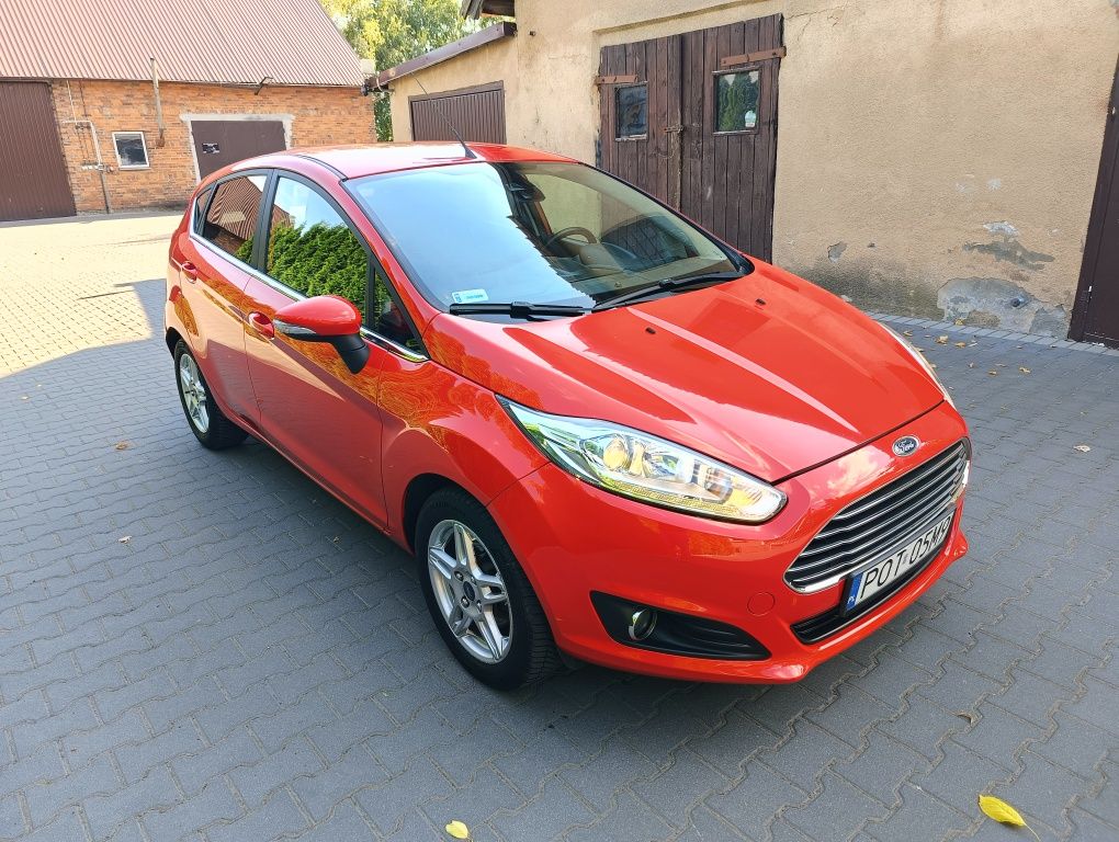 ##Ford Fiesta MK7 Lift 2014r Benzyna Nawigacja Ledy PDC Alu Okazja #/#