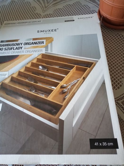 Organizer bambusowy do szuflady