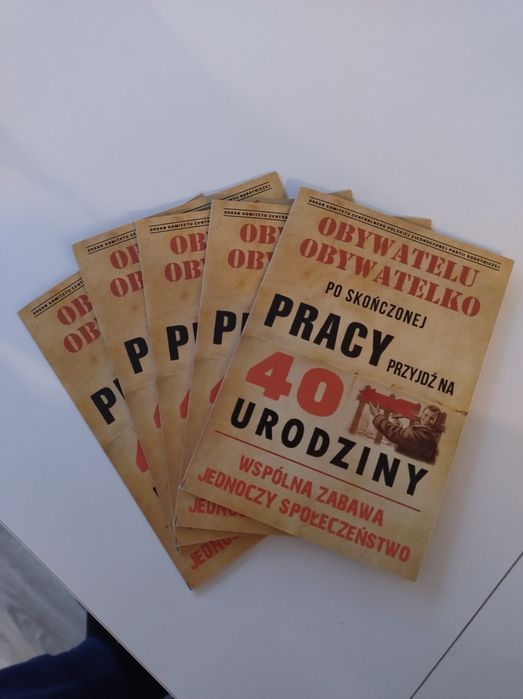 Zaproszenia urodzinowe na 40 lat