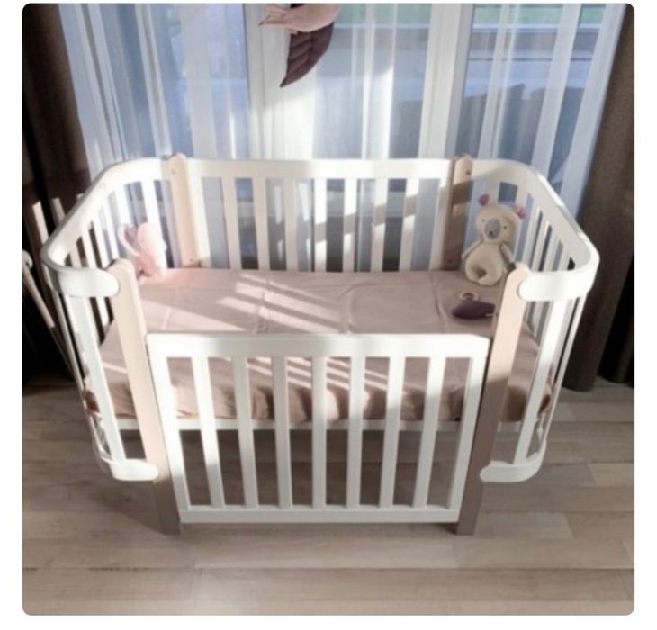 Ліжечко Верес Монако (колір: капучино-білий)