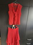 Conjunto Saia e Blusa Massimo Dutti