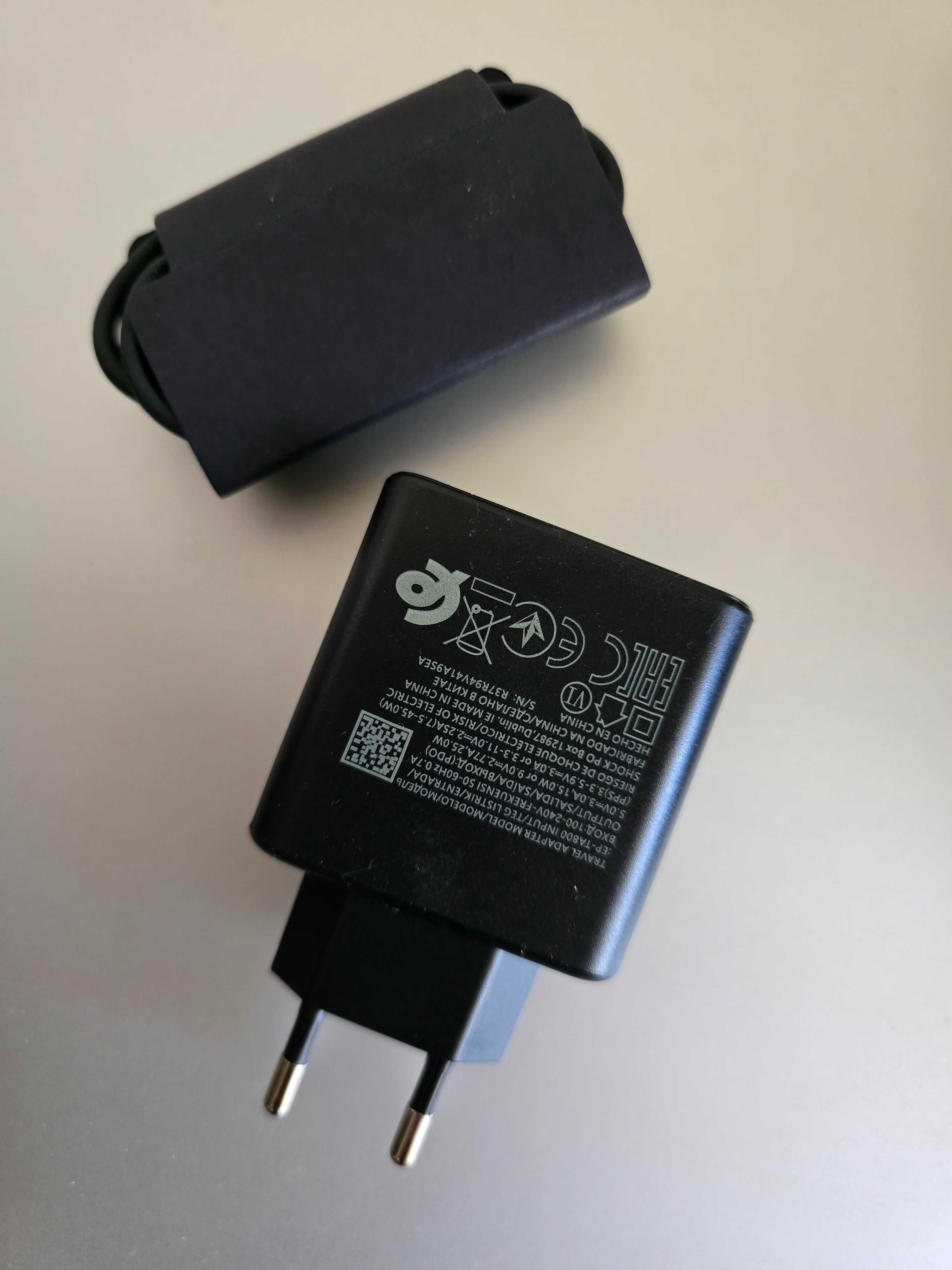 Carregador Rápido USB C (45W) + Cabo de dados/carregamento