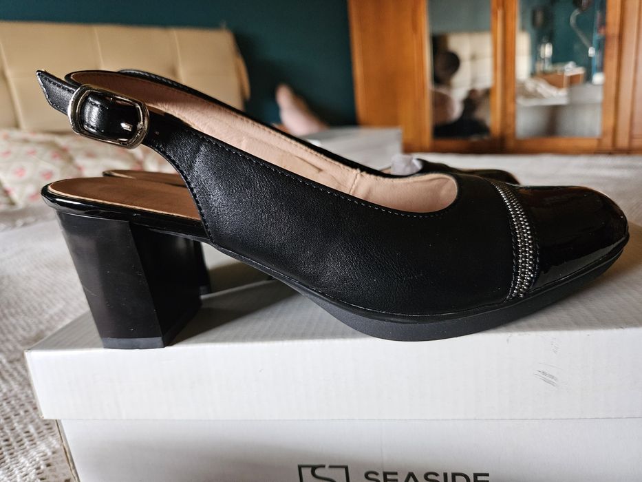 Sapato Formal/Cerimónia Seaside, Usados 1x