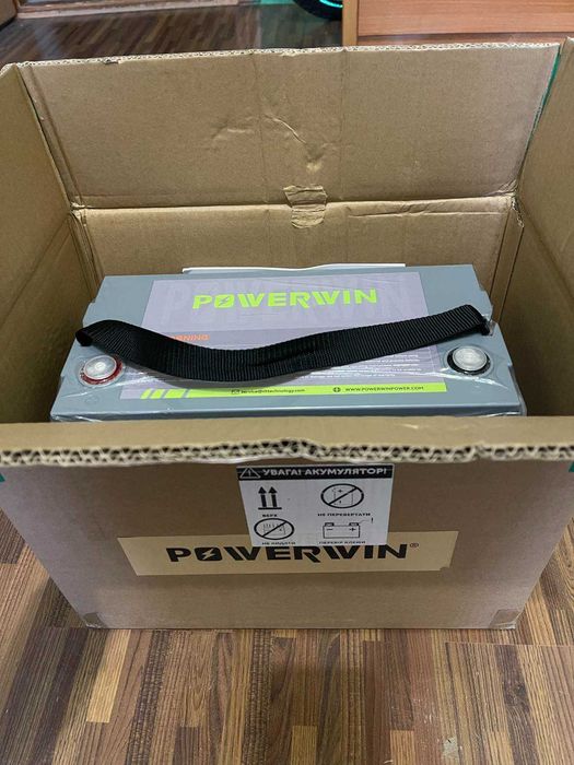 Акумулятор POWERWIN LiFePO4 100Ah 12V