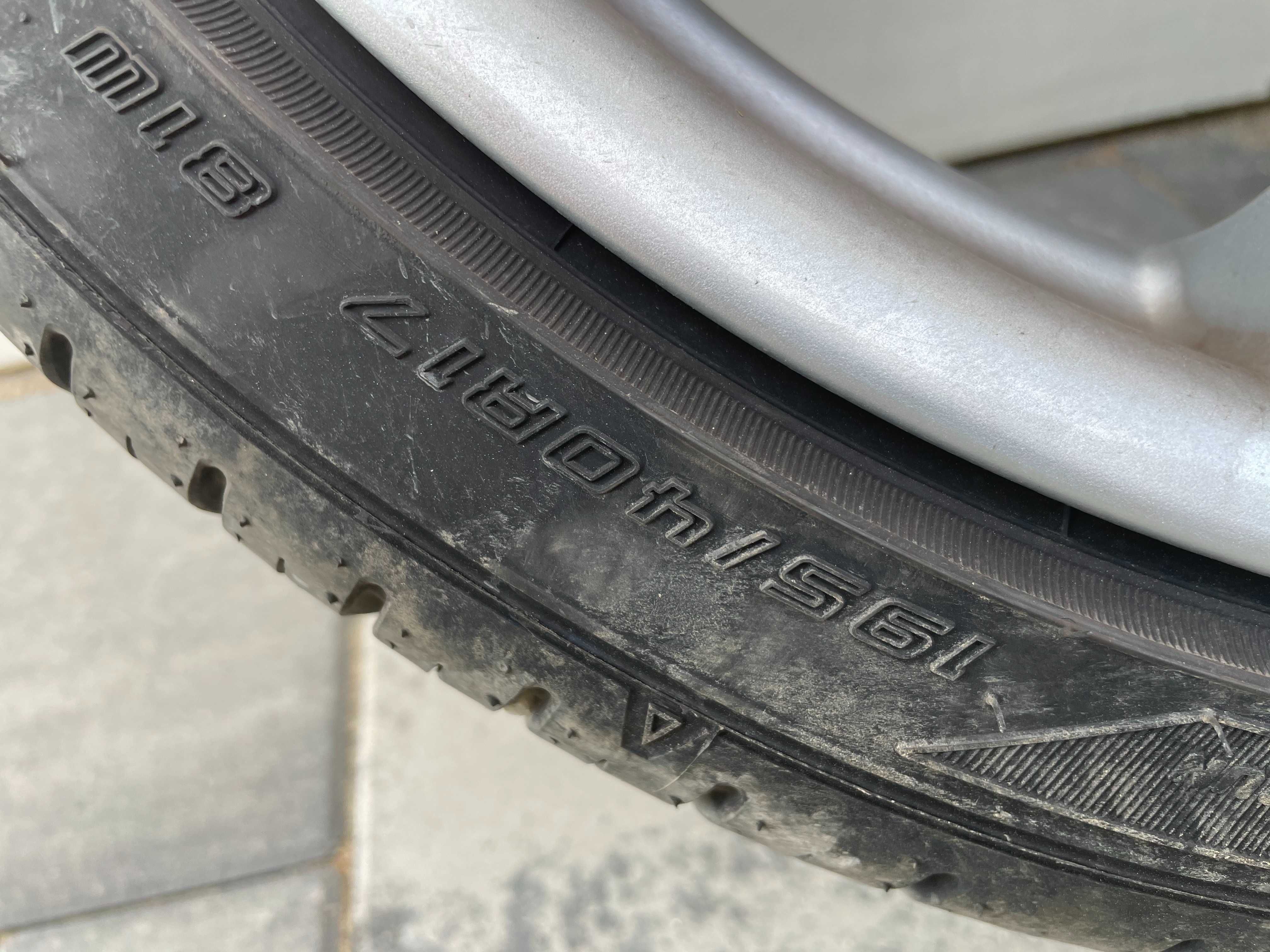Felgi z Oponami Falken 195/40/17 Stan BDB