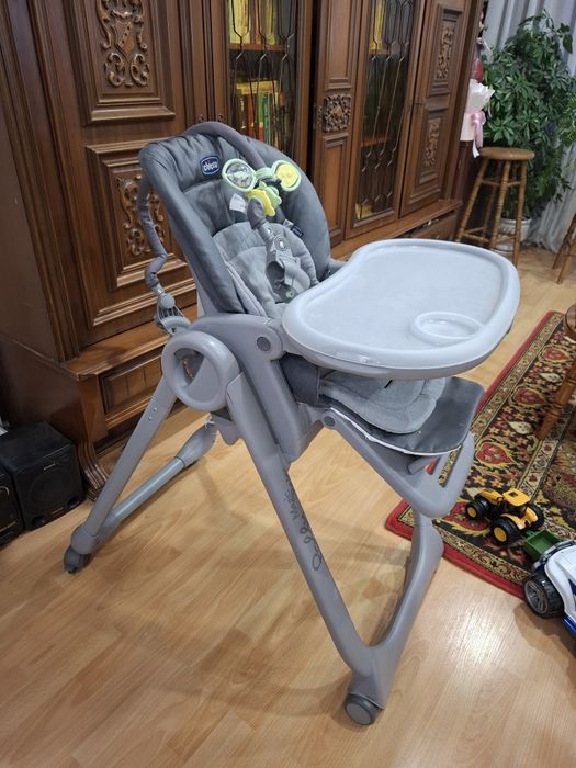 Дитяче крісло для годування chicco polly magic relax