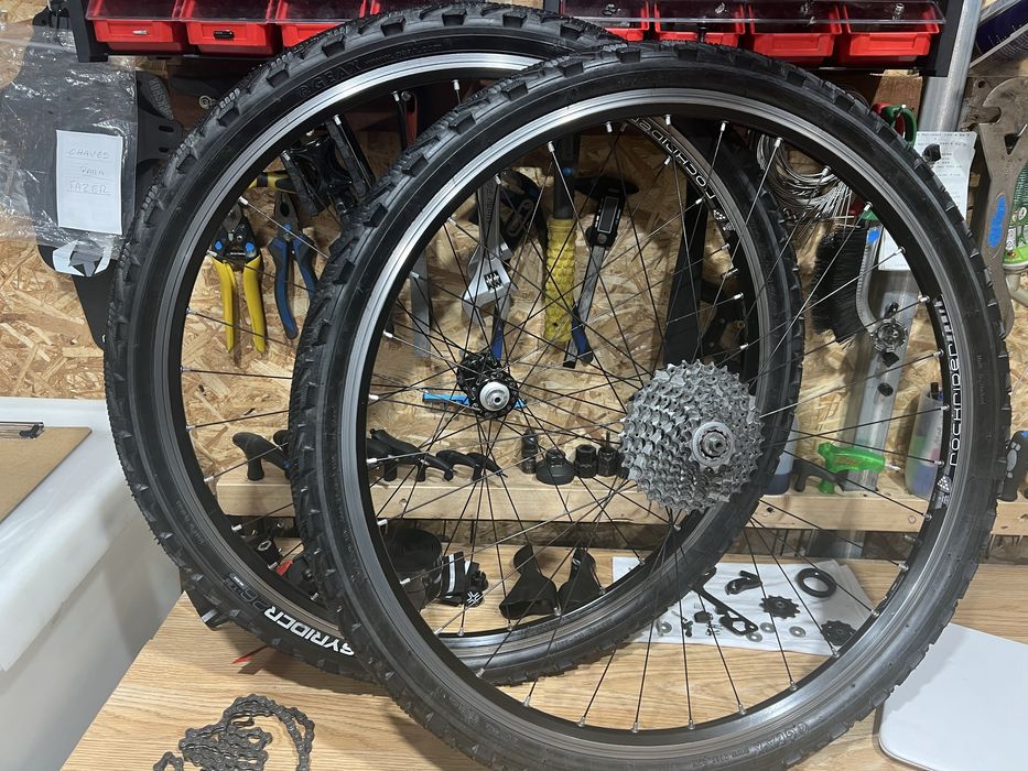 26” rodas  BTT  v-travão