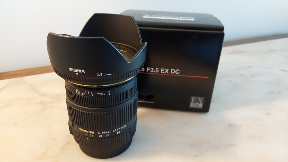 Lente Sigma 10-20mm F3.5 EX DC - Em excelente estado