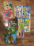 Zestaw ksiazki gry puzzle psi patrol 12 elementow