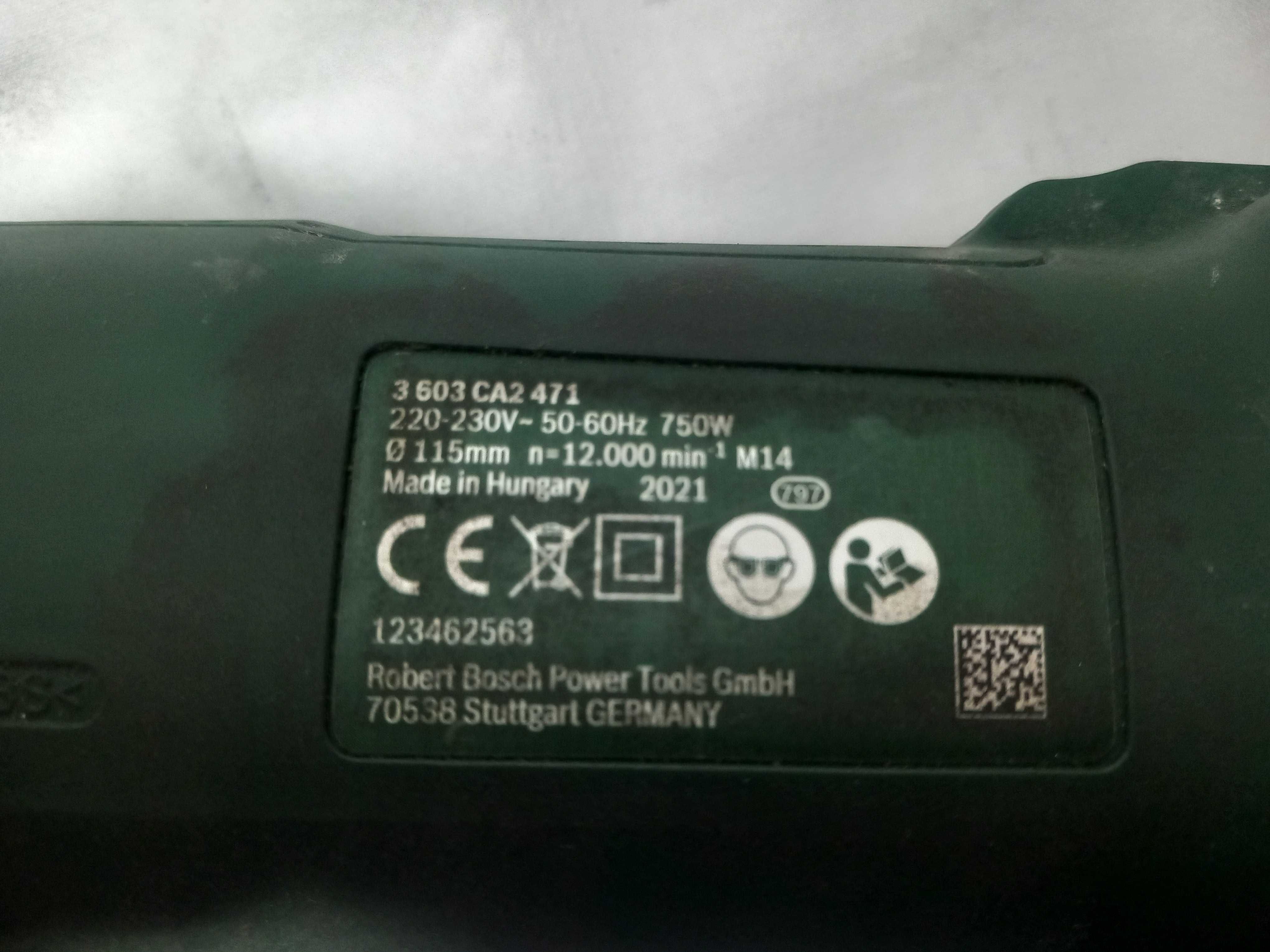 Włącznik szlifierka Bosch pws 750-115