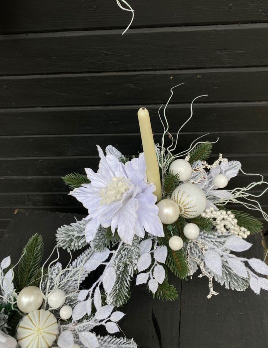 Новорічний набір в білих тонах