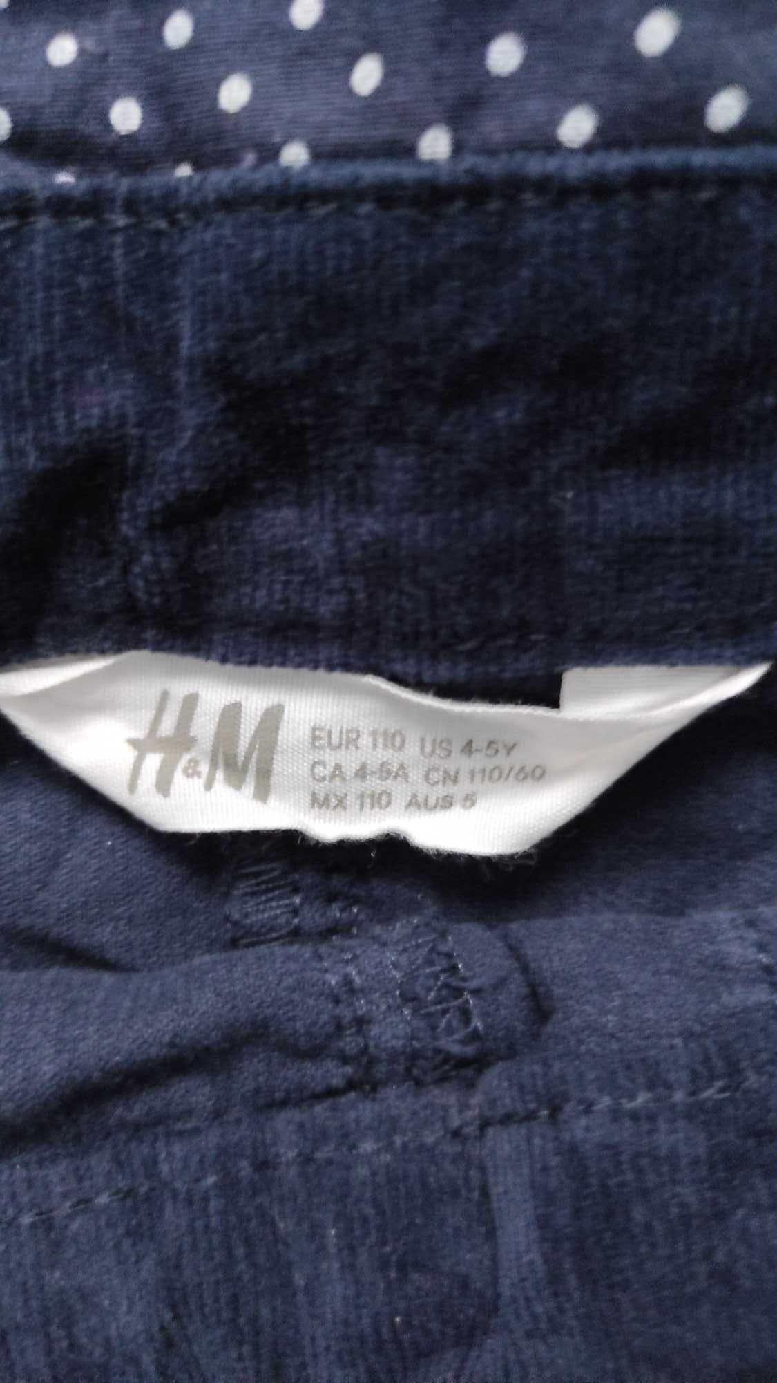 Spódniczka ogrodniczki firmy H&M rozmiar 4-5 lat