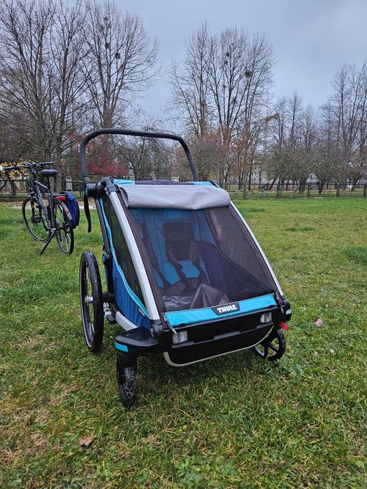 Przyczepka rowerowa Thule cross 2, dwuosobowa