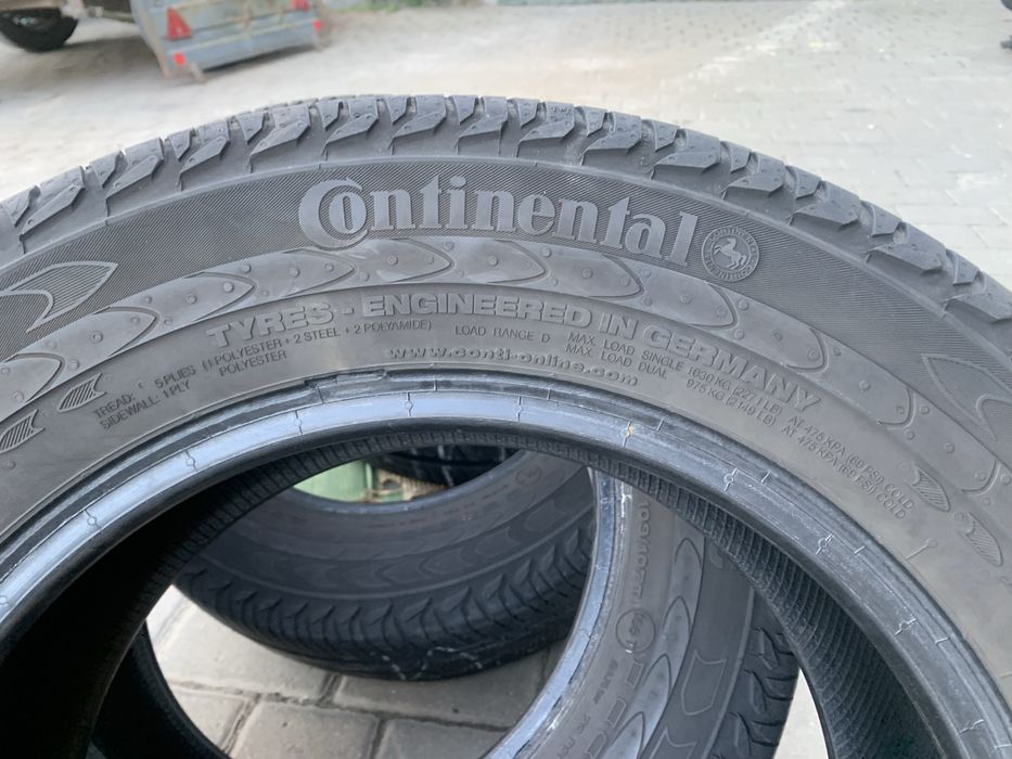 Продам комплект шин continental vanco 2  215-65-16 c