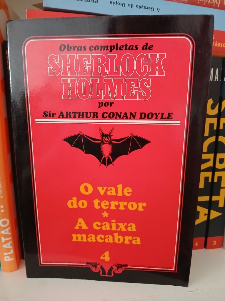 O vale do terror - A caixa macabra / Sherlock Holmes por Sir Arthur
