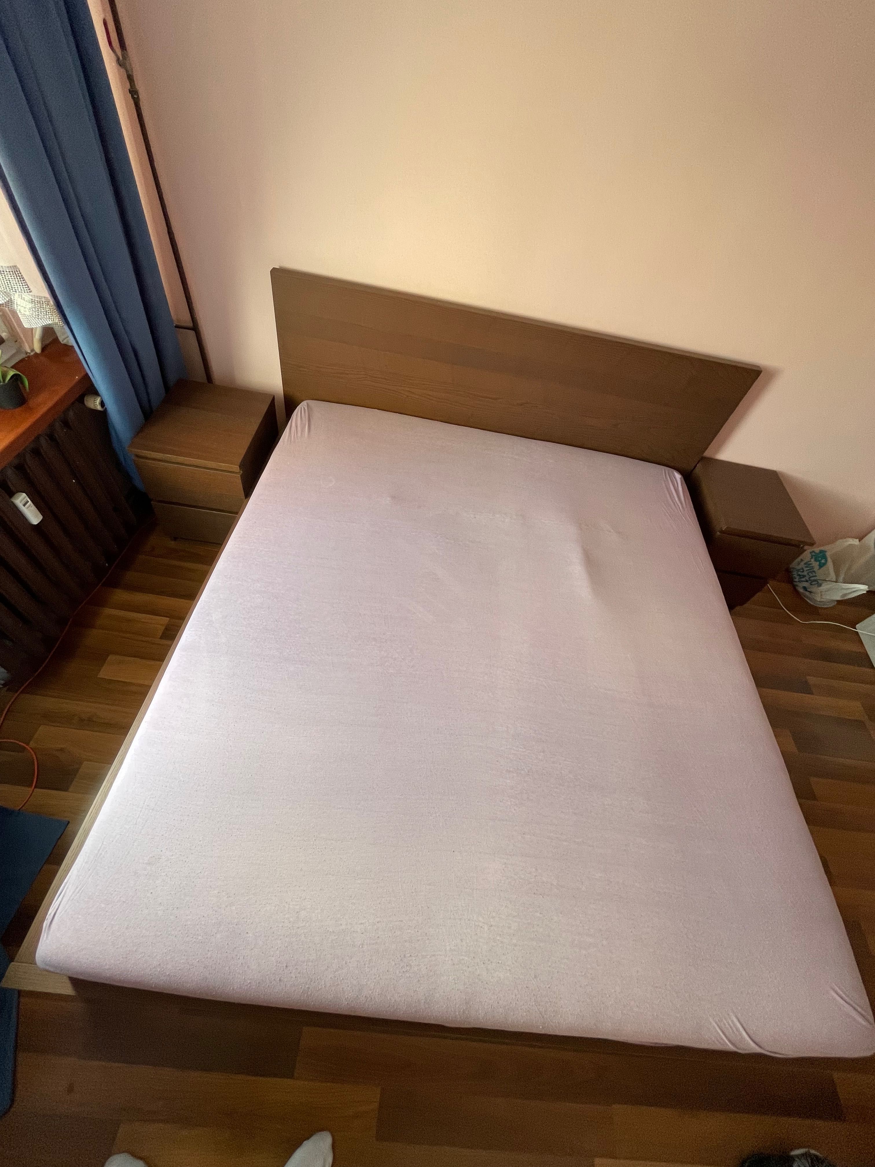 Szafki Nocne MALM IKEA - Brązowe