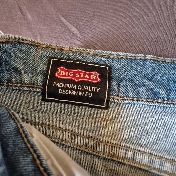 spodnie jeansy męskie big star straight 34 30 ronald 336