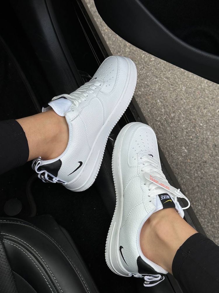 Nike Air Force 1 Low  Black/White, чоловічі кросівки, жіночі кросівки