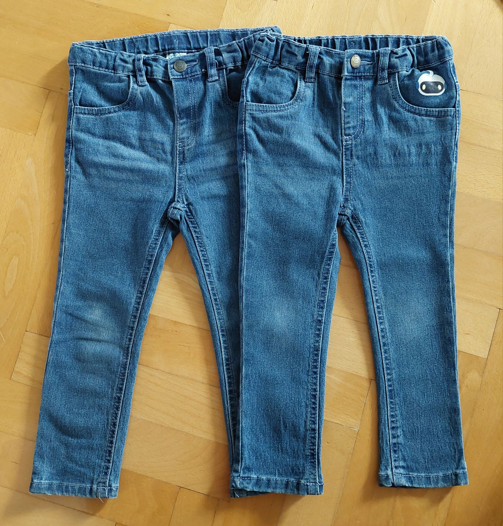 Dwupak jeansy r. 92 i 98