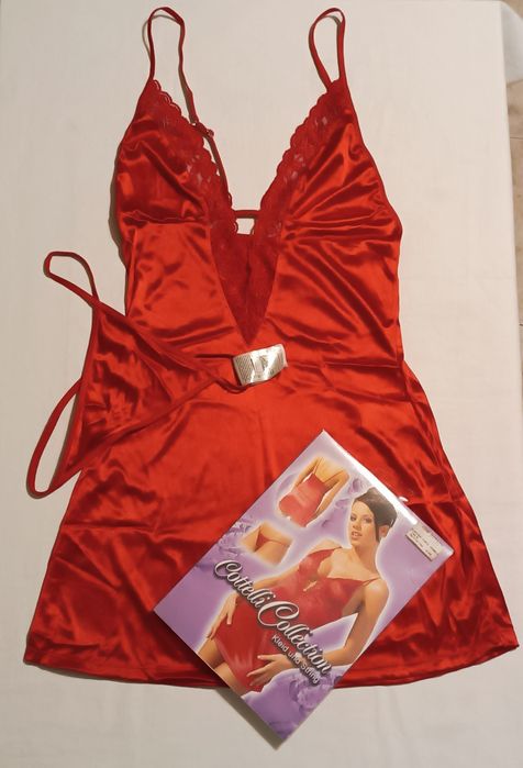 Camisa de Noite. Vermelha. Tam. M. Nova.