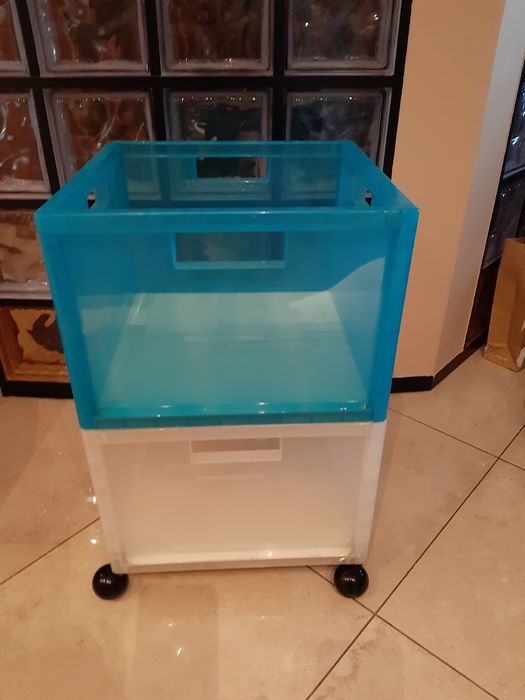 Pojemnik plastikowy 26 wys x36 zabawki pudełko stolik zabawa ikea smyk