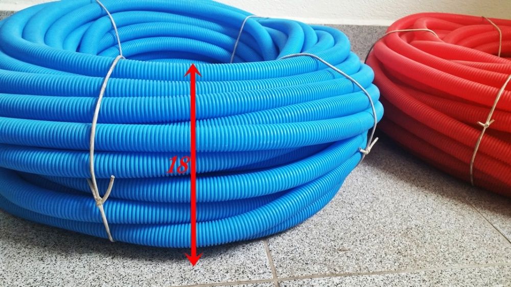 PESZEL RURA karbowana osłonowa 18/22mm x 50mb OKAZJA