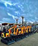 NOWA Minikoparka Diesel 192 ALEX 1000kg Ramię SKR CHŁODNICA Oleju 2025