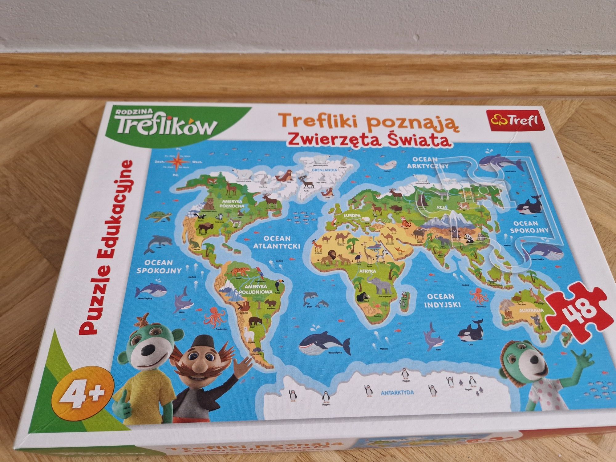 Puzzle Rodzina Treflików.