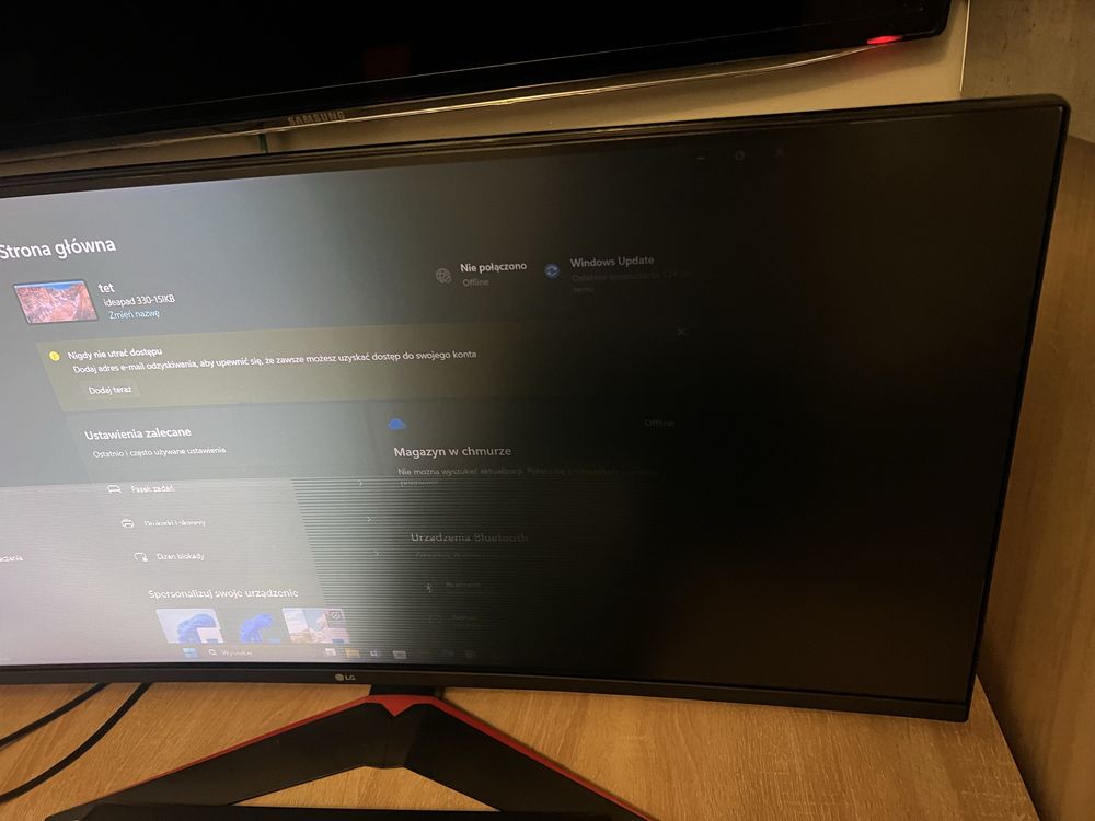 Monitor gamingowy LG 34GL750 34 cale
