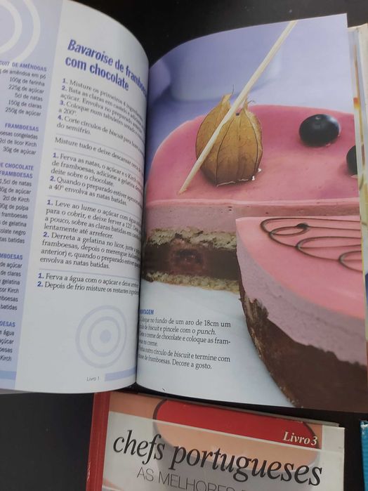 Pack de 4 livros dos melhores chefes portugueses